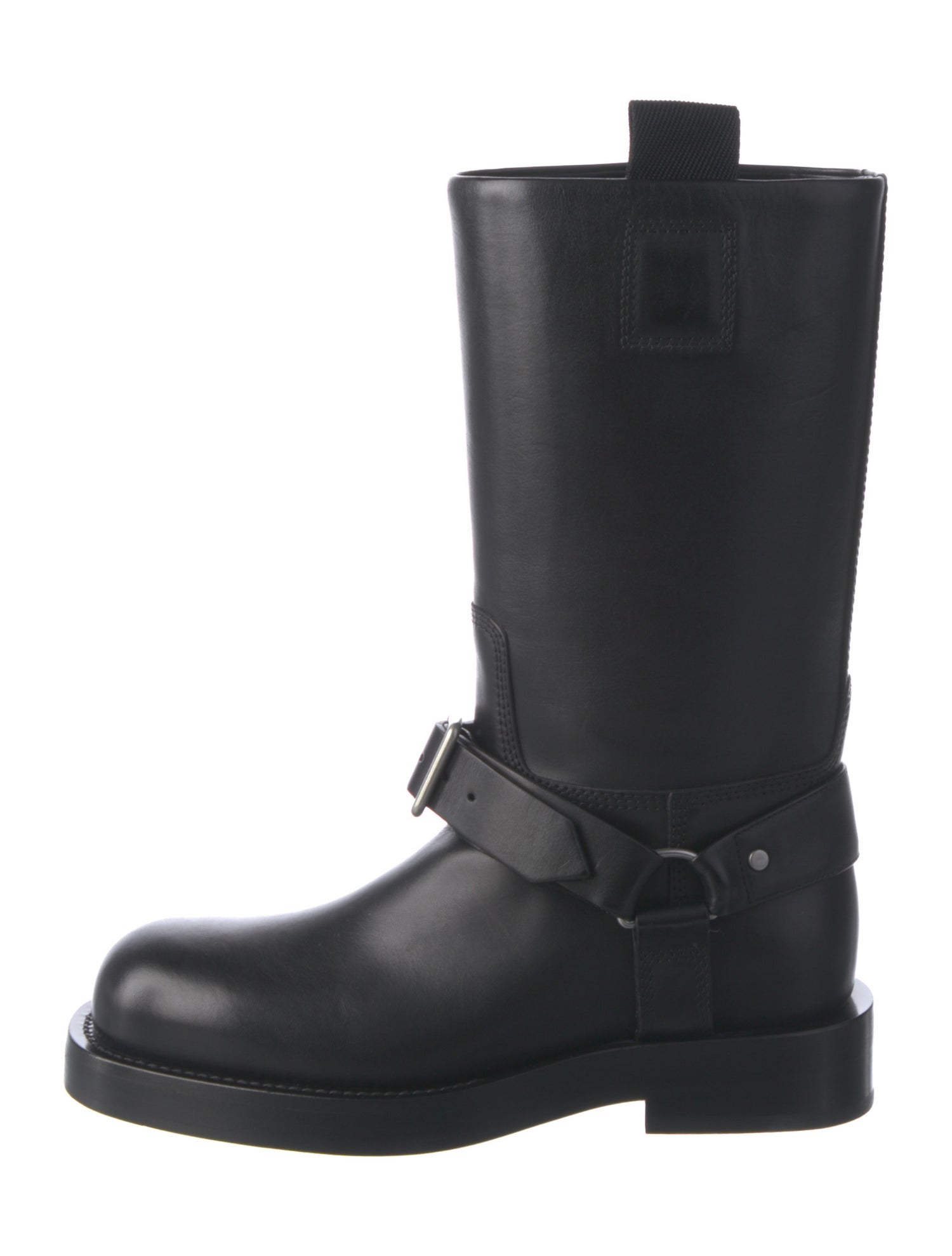 Burberry Leather Moto Boots w/ Tags