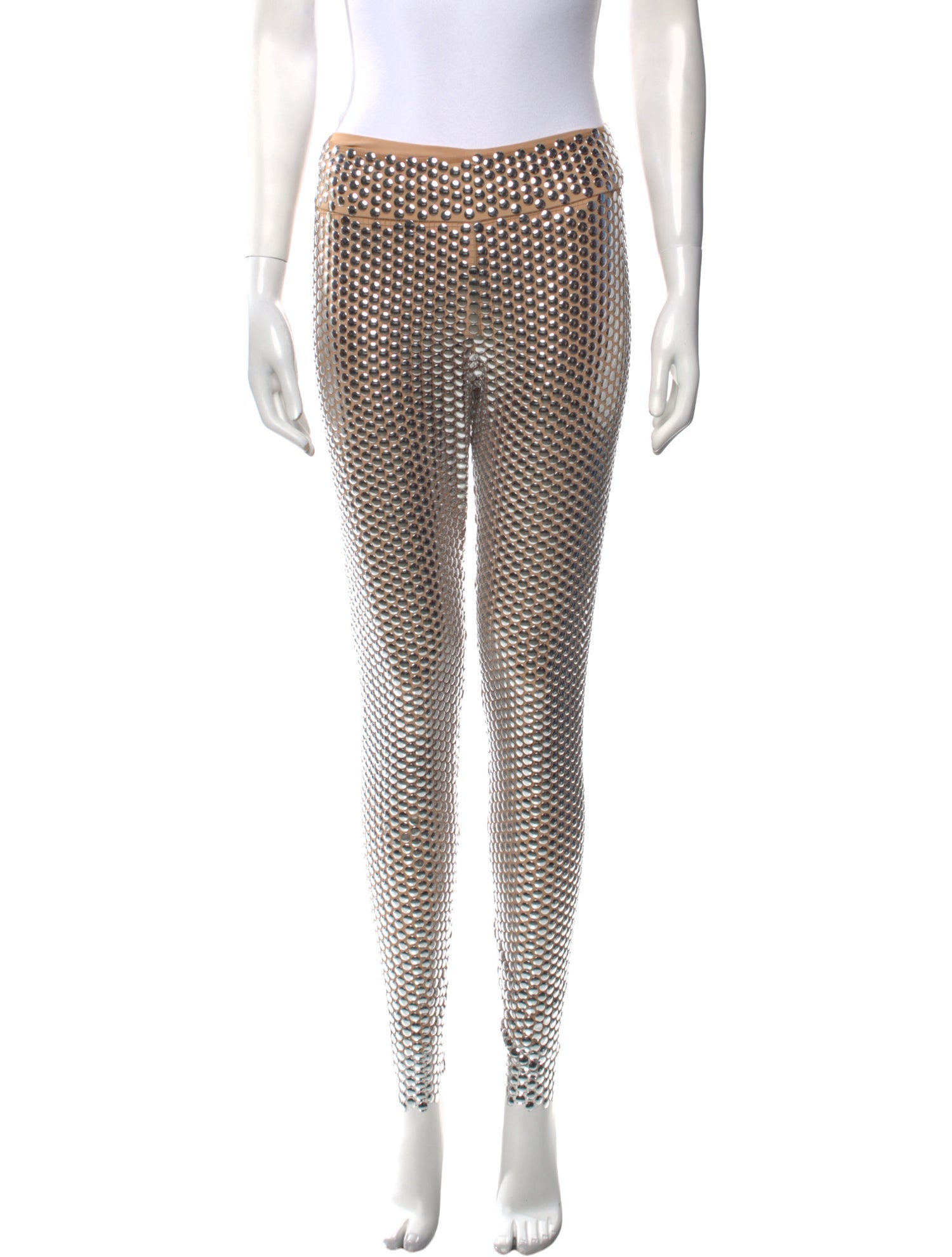 Burberry Printed Skinny Leg Pants