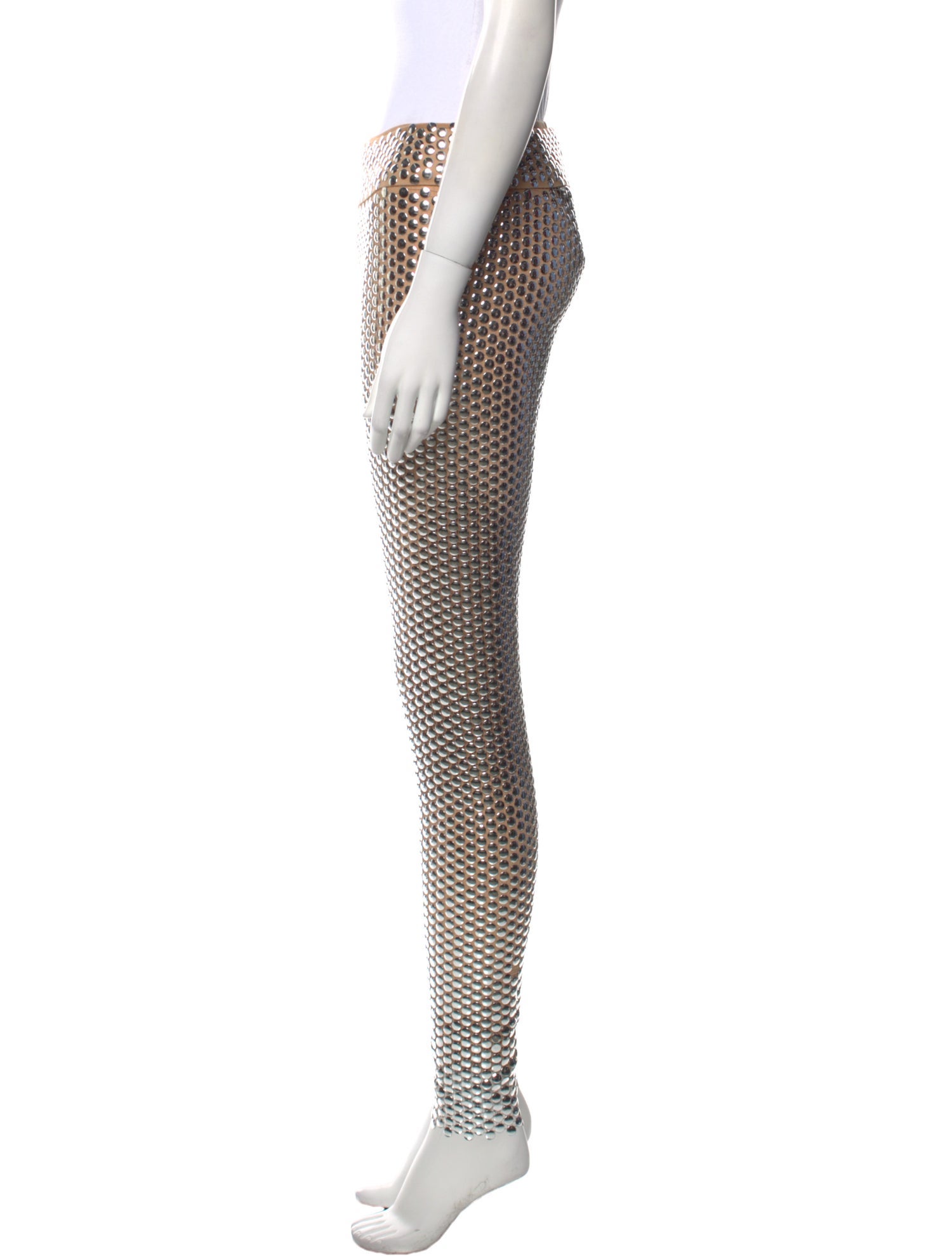 Burberry Printed Skinny Leg Pants