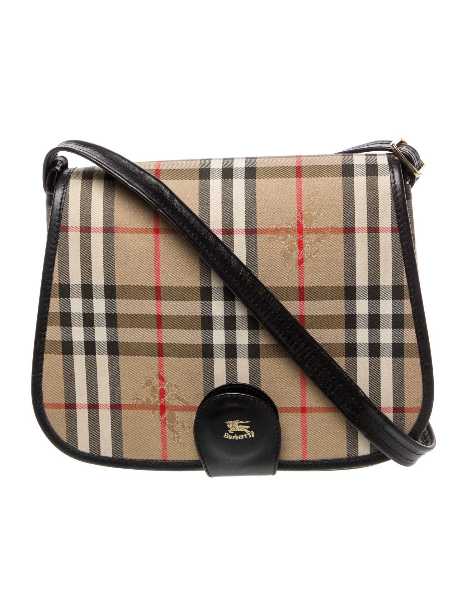 Burberry's Haymarket Check Shoulder Bag Vintage