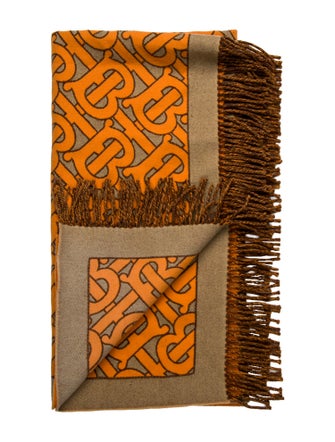 Burberry Monogram Throw Blanket