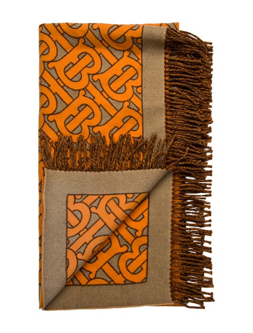 Burberry Monogram Throw Blanket