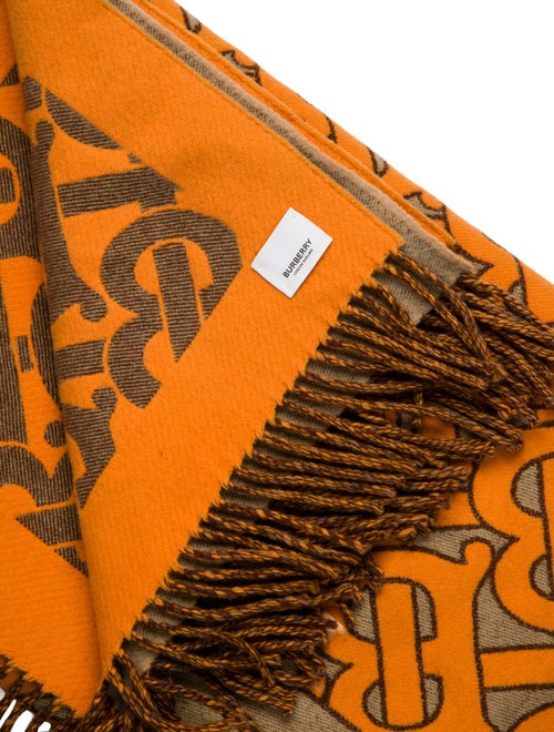 Burberry Monogram Throw Blanket