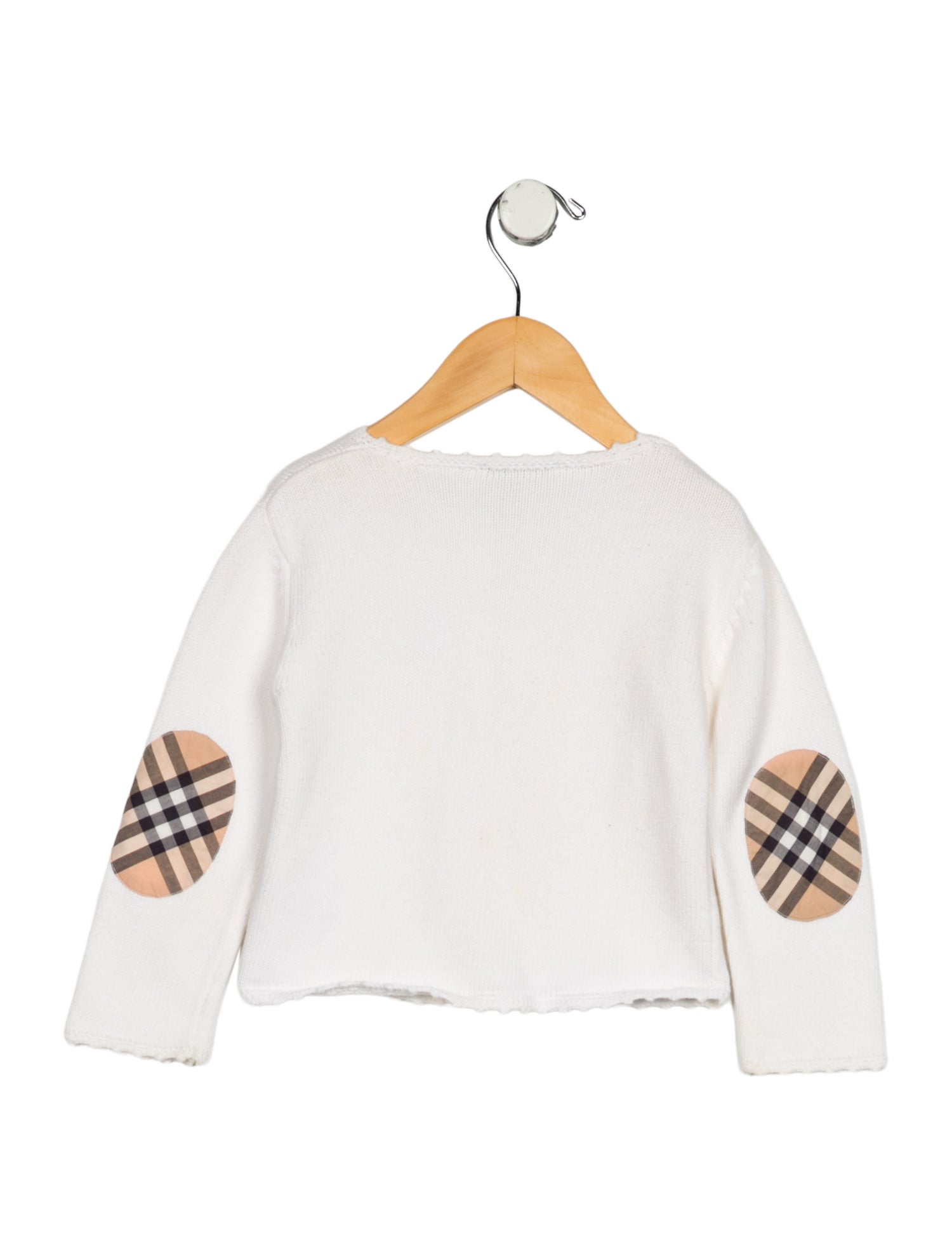 Burberry London Toddler Girls' Embroidered Knit Cardigan