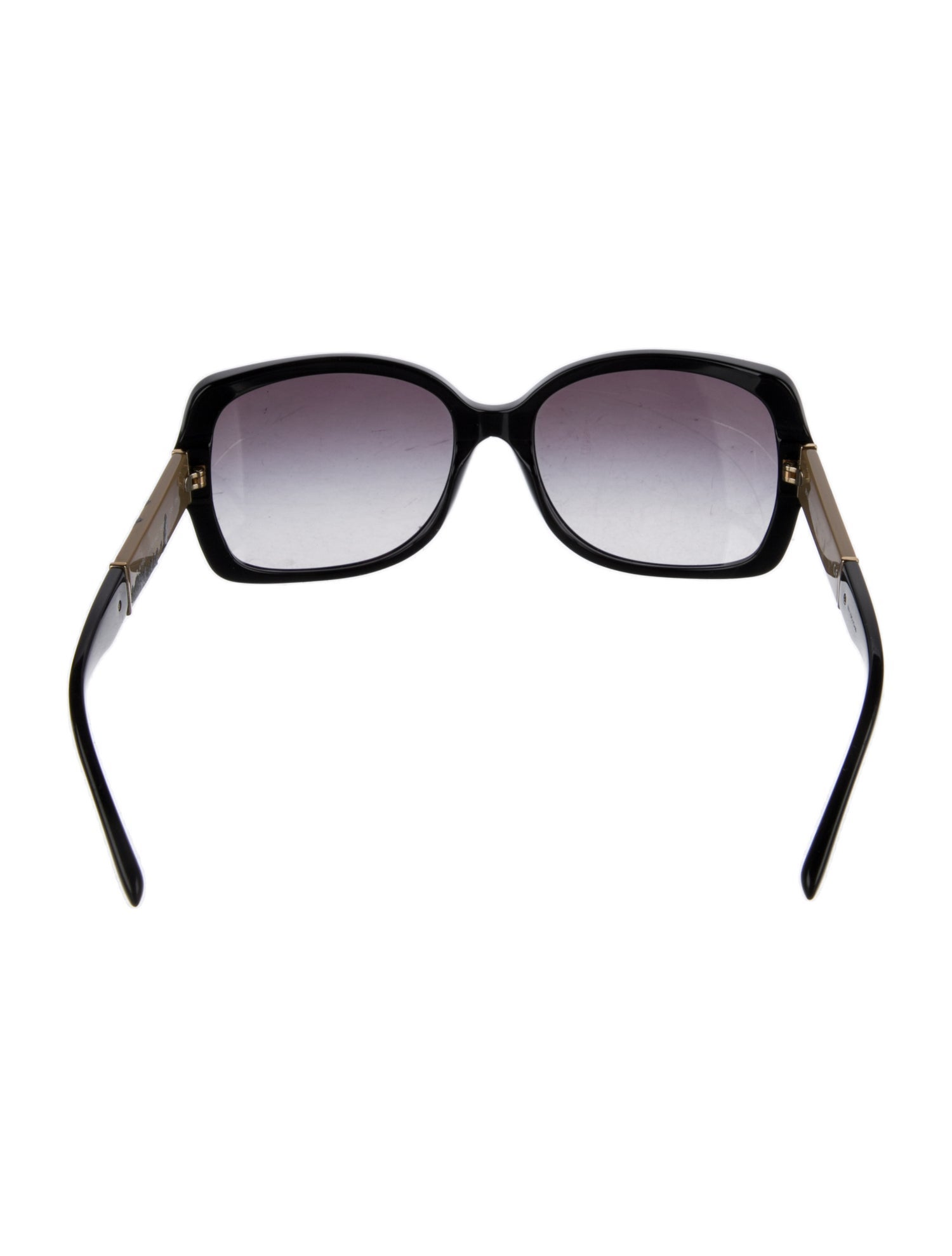 Burberry Nova Check Pattern Oversize Sunglasses