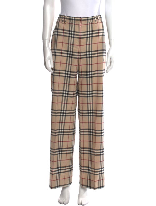 Burberry London Wool Wide Leg Pants