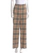 Burberry London Wool Wide Leg Pants