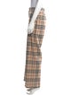 Burberry London Wool Wide Leg Pants
