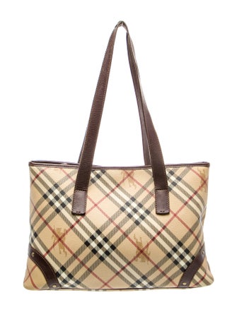 Burberry Haymarket Check Tote