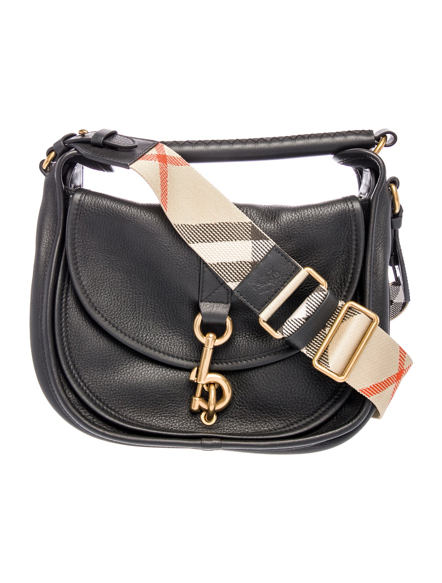 Burberry Leather B-Clip