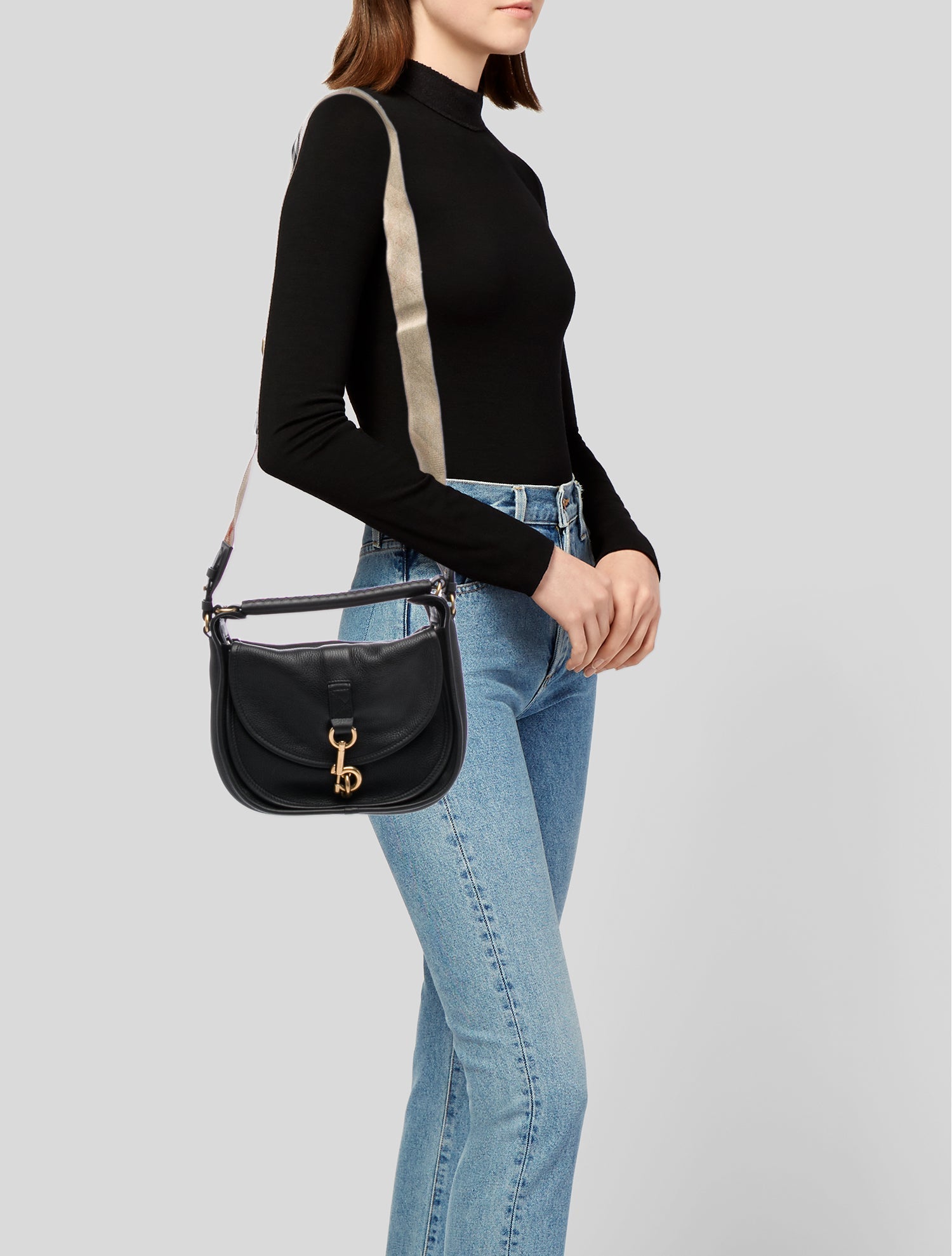 Burberry Leather B-Clip