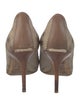 Burberry Leather Colorblock Pattern Pumps