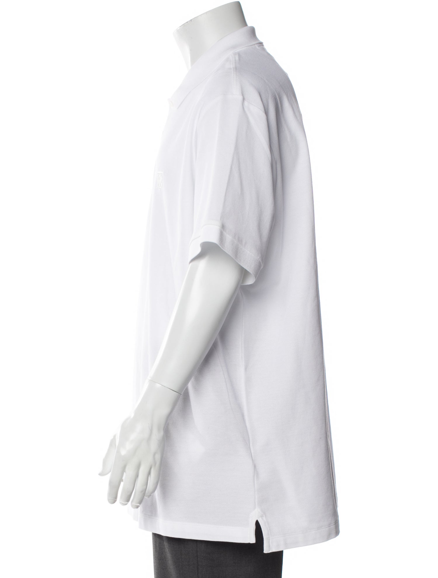 Burberry TB Monogram Collar Polo Shirt w/ Tags