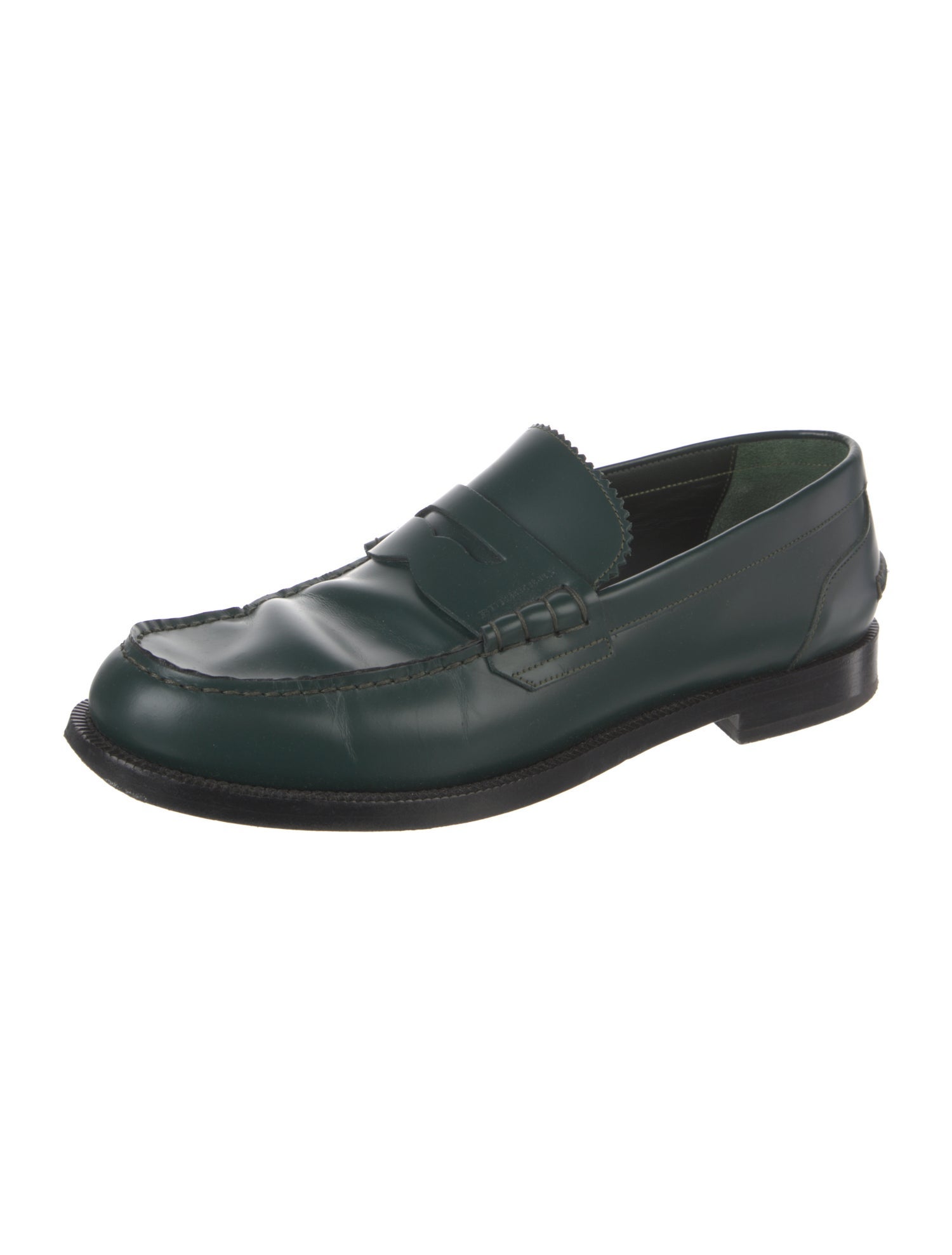 Burberry Patent Leather Loafers
