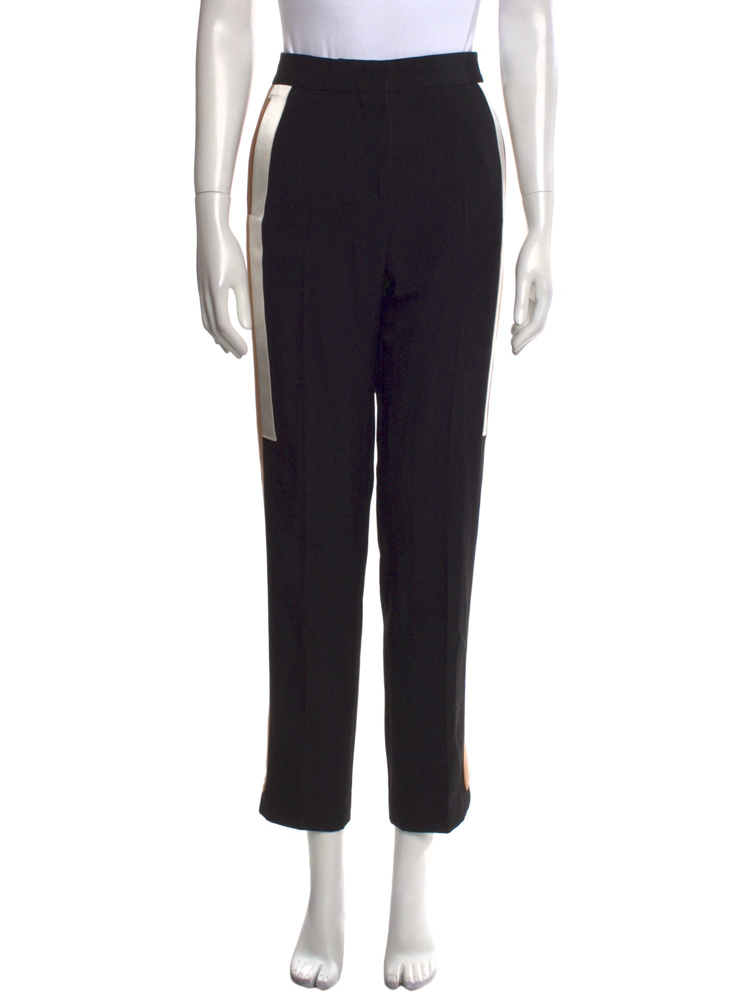 Burberry Virgin Wool Straight Leg Pants