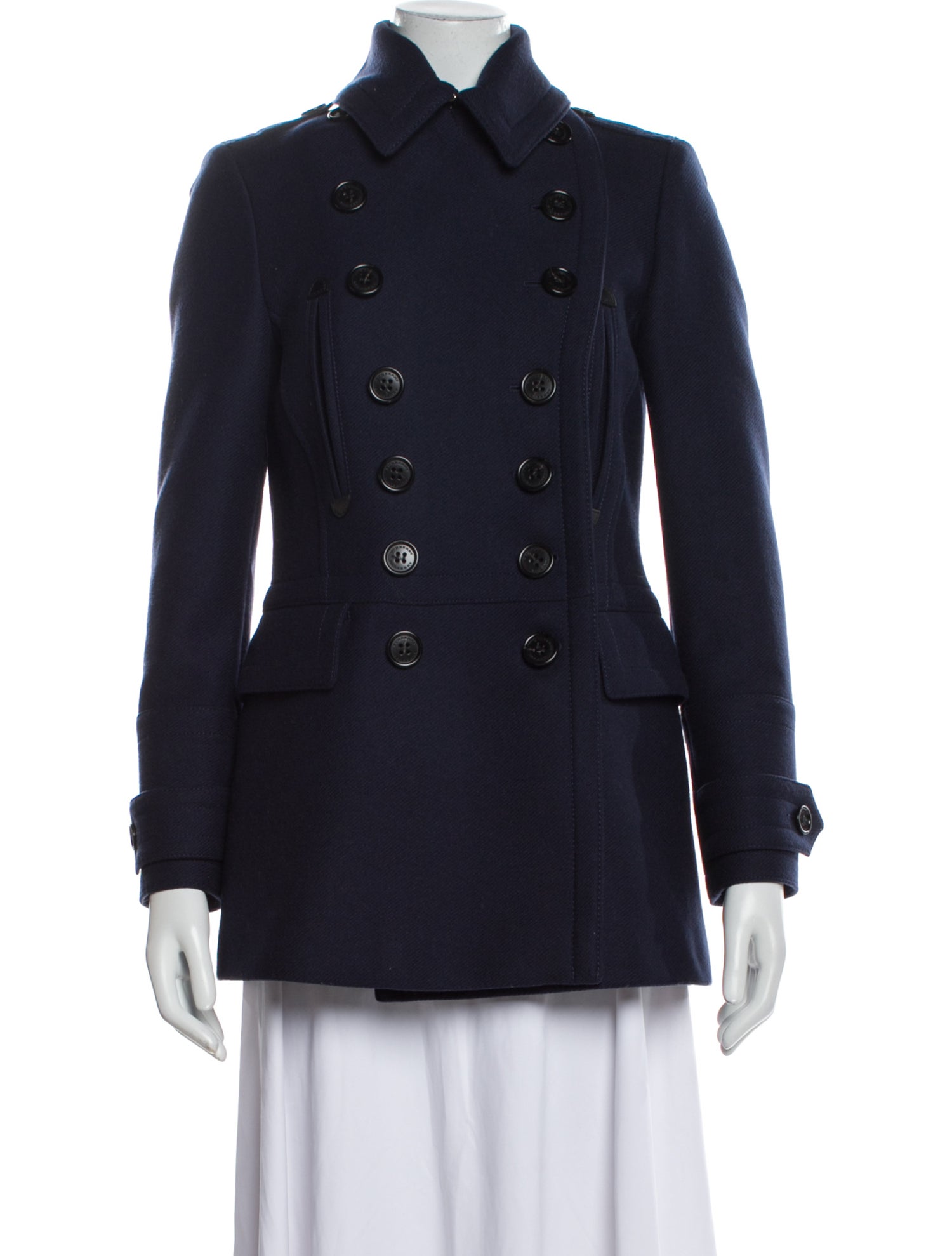 Burberry Wool Peacoat