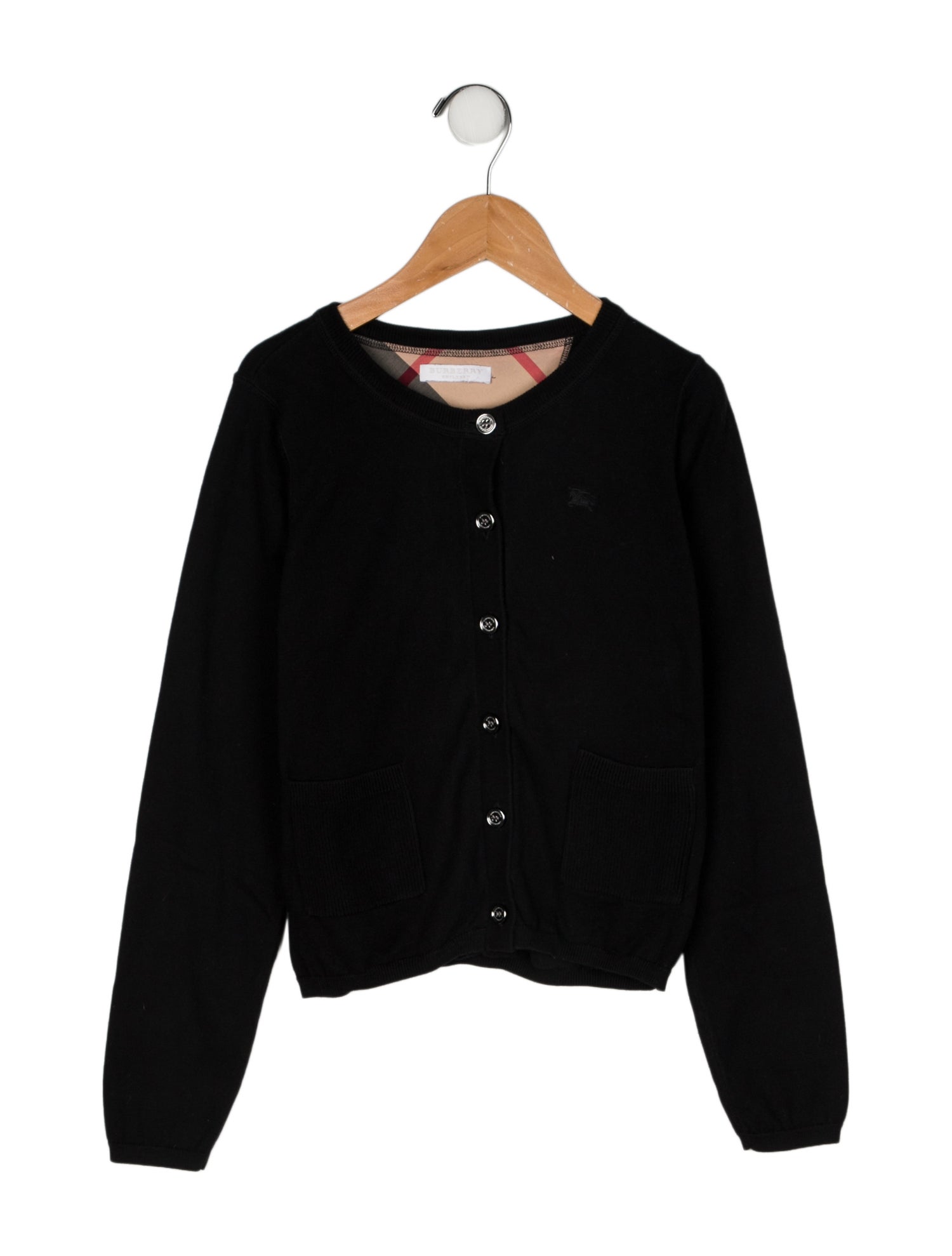 Burberry Girls' Solid Cardigan