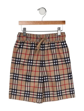 Burberry Boys' Patterned Swim Trunks