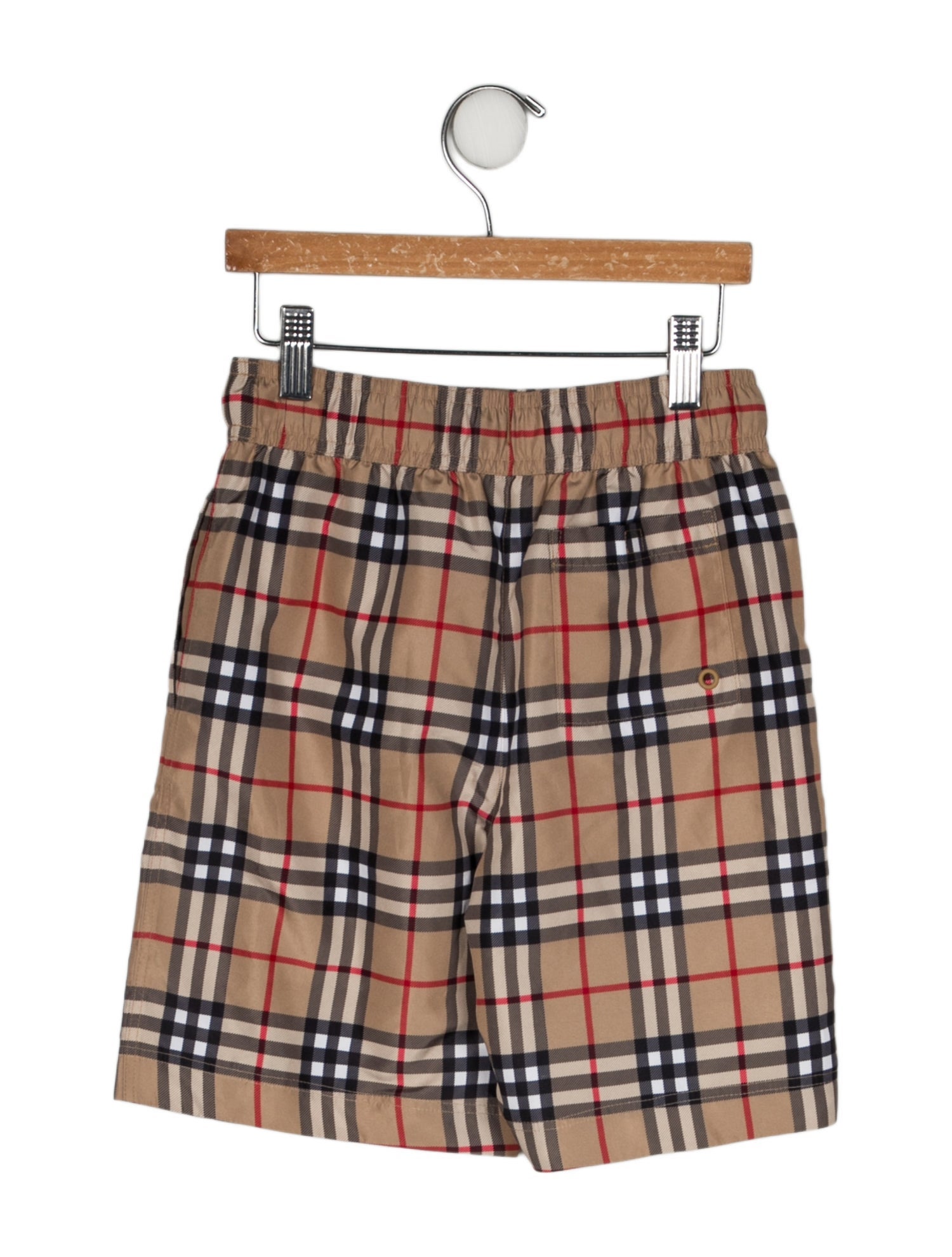 Burberry Boys' Patterned Swim Trunks