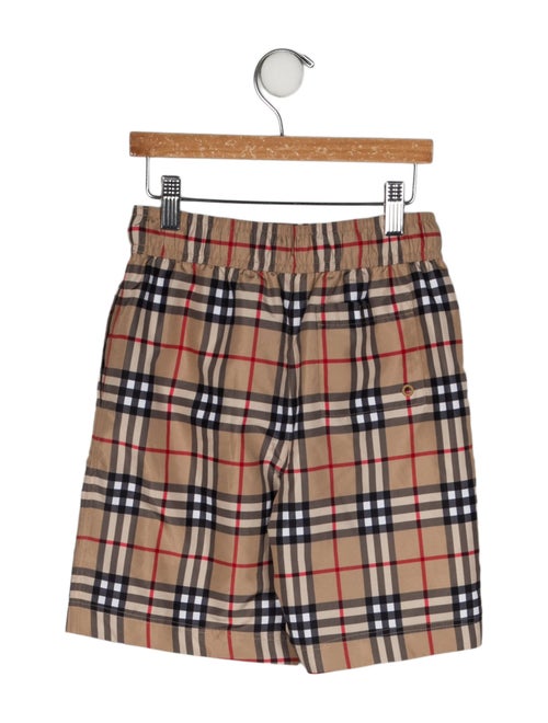 Burberry Boys' Patterned Swim Trunks
