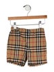 Burberry Toddler Boys' Check Patterned Shorts