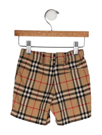 Burberry Toddler Boys' Check Patterned Shorts