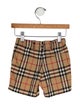 Burberry Toddler Boys' Check Patterned Shorts