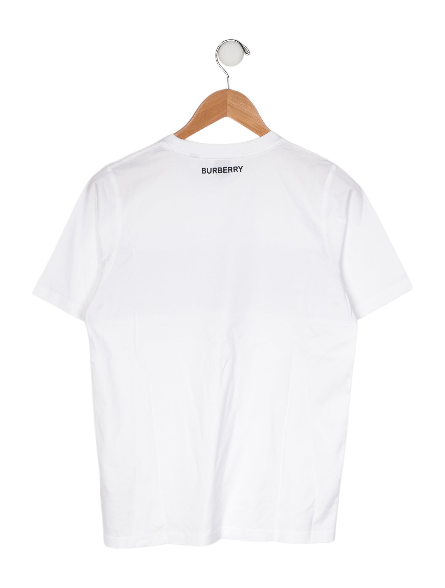 Burberry Kids' Check Patterned T-Shirt