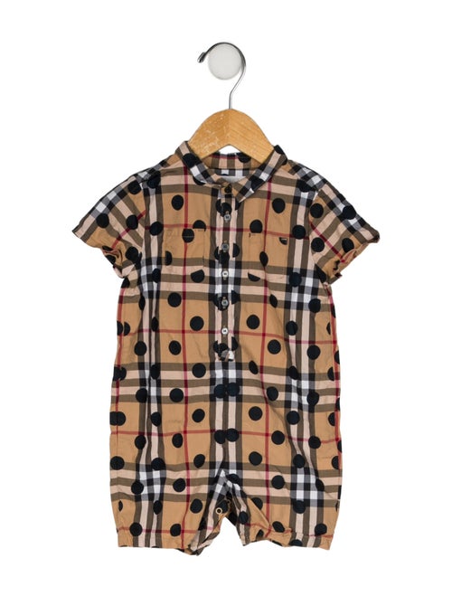 Burberry Patterned Onesie