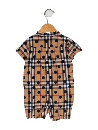 Burberry Patterned Onesie