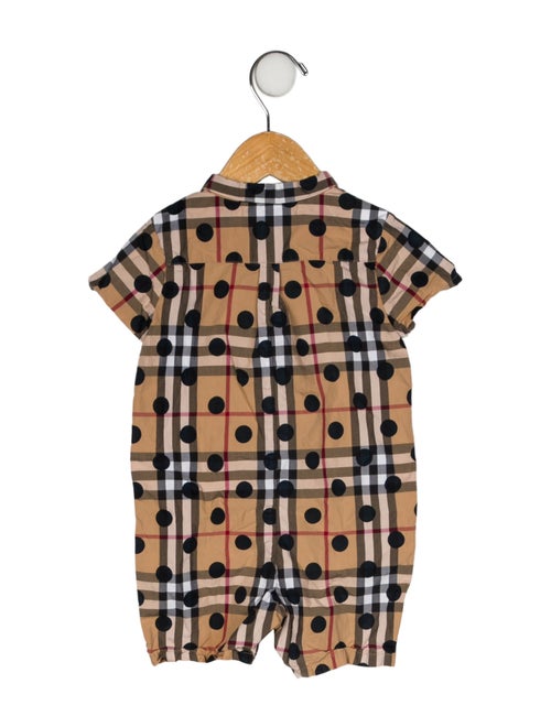 Burberry Patterned Onesie
