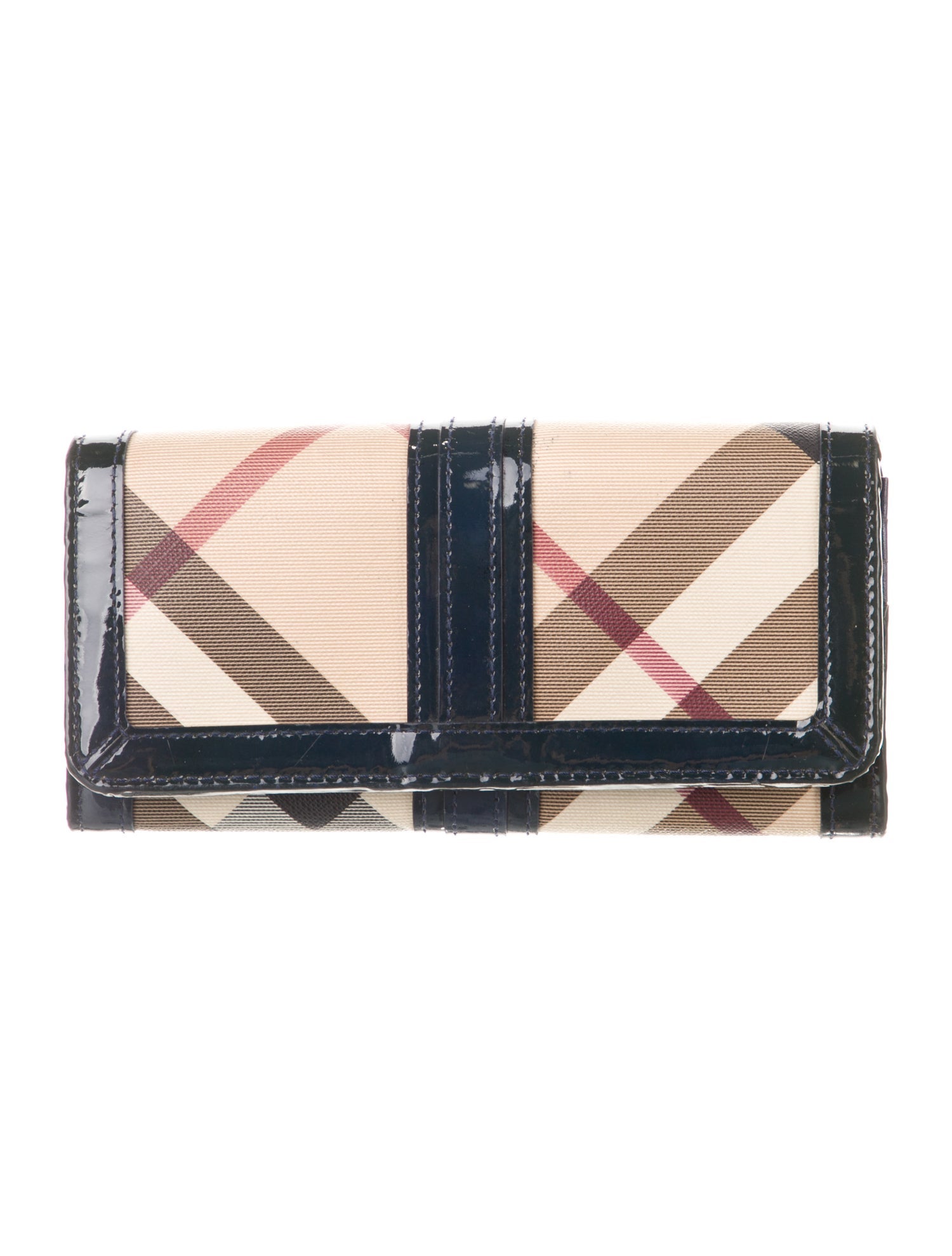 Burberry Nova Check Pattern Wallet