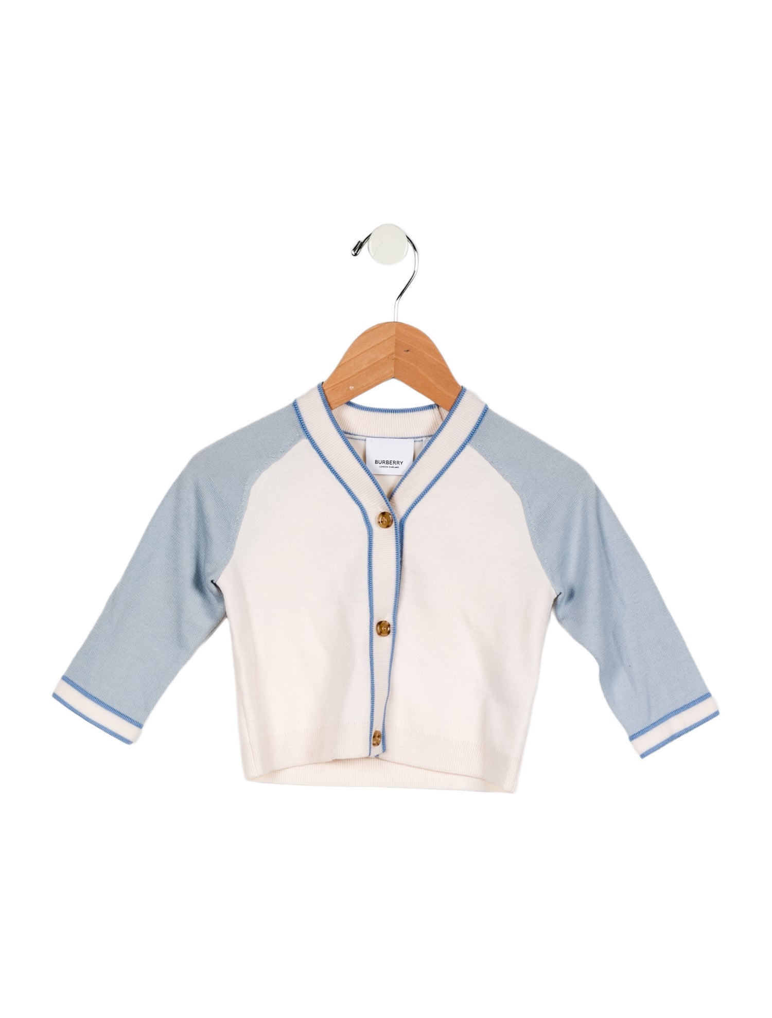 Burberry Infants' Wool Colorblock Cardigan