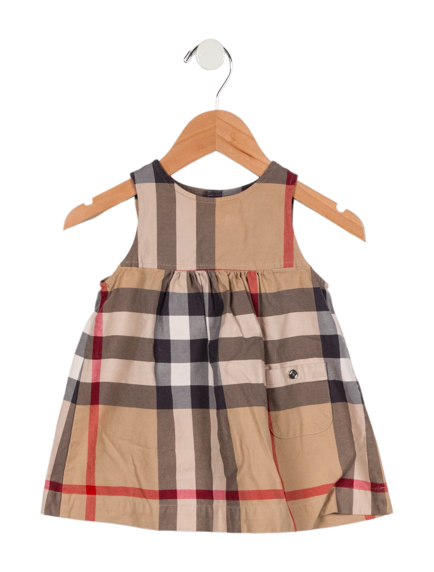 Burberry Infant Girls' Checkprint Sleeveless Dress