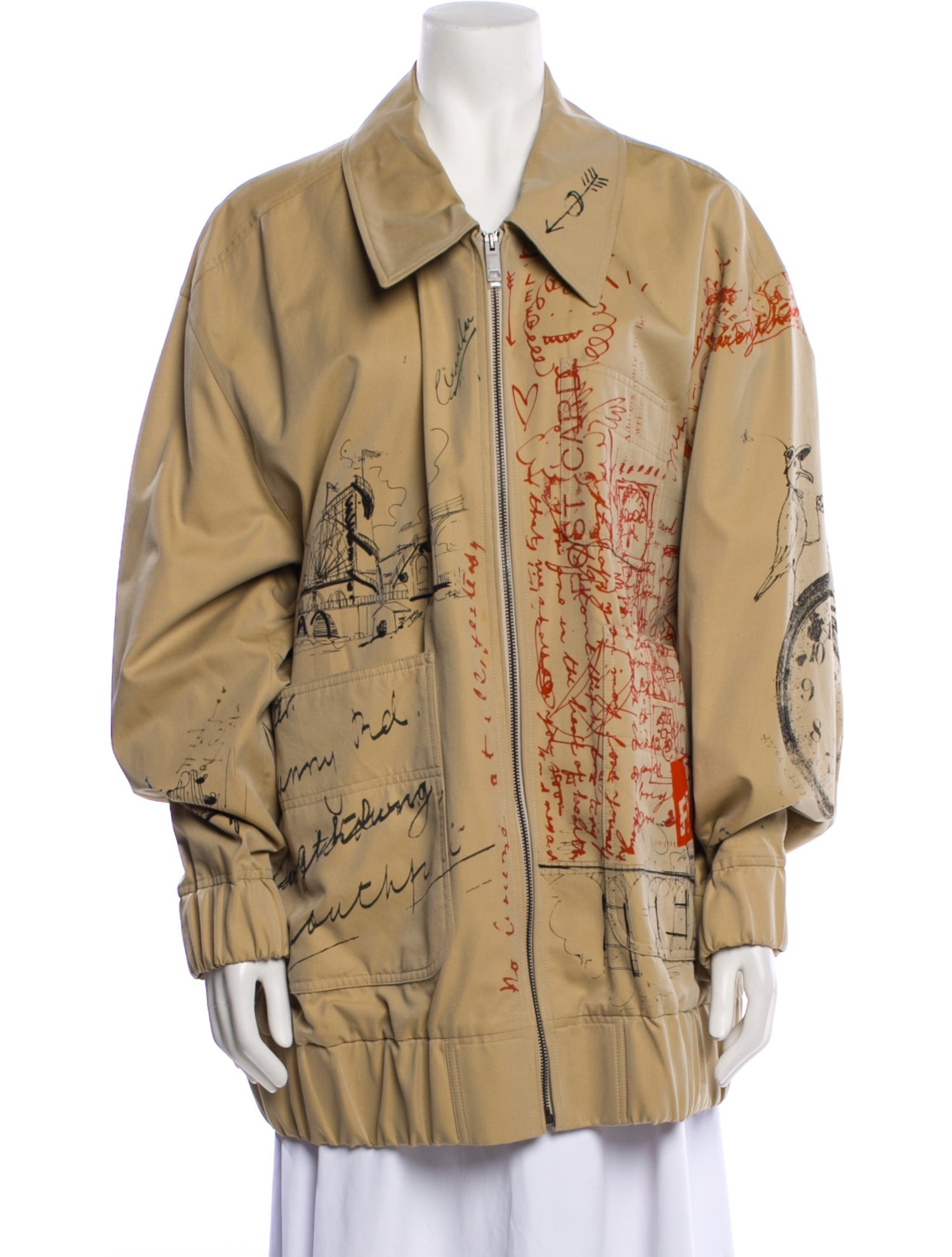 Burberry Printed Utility Jacket