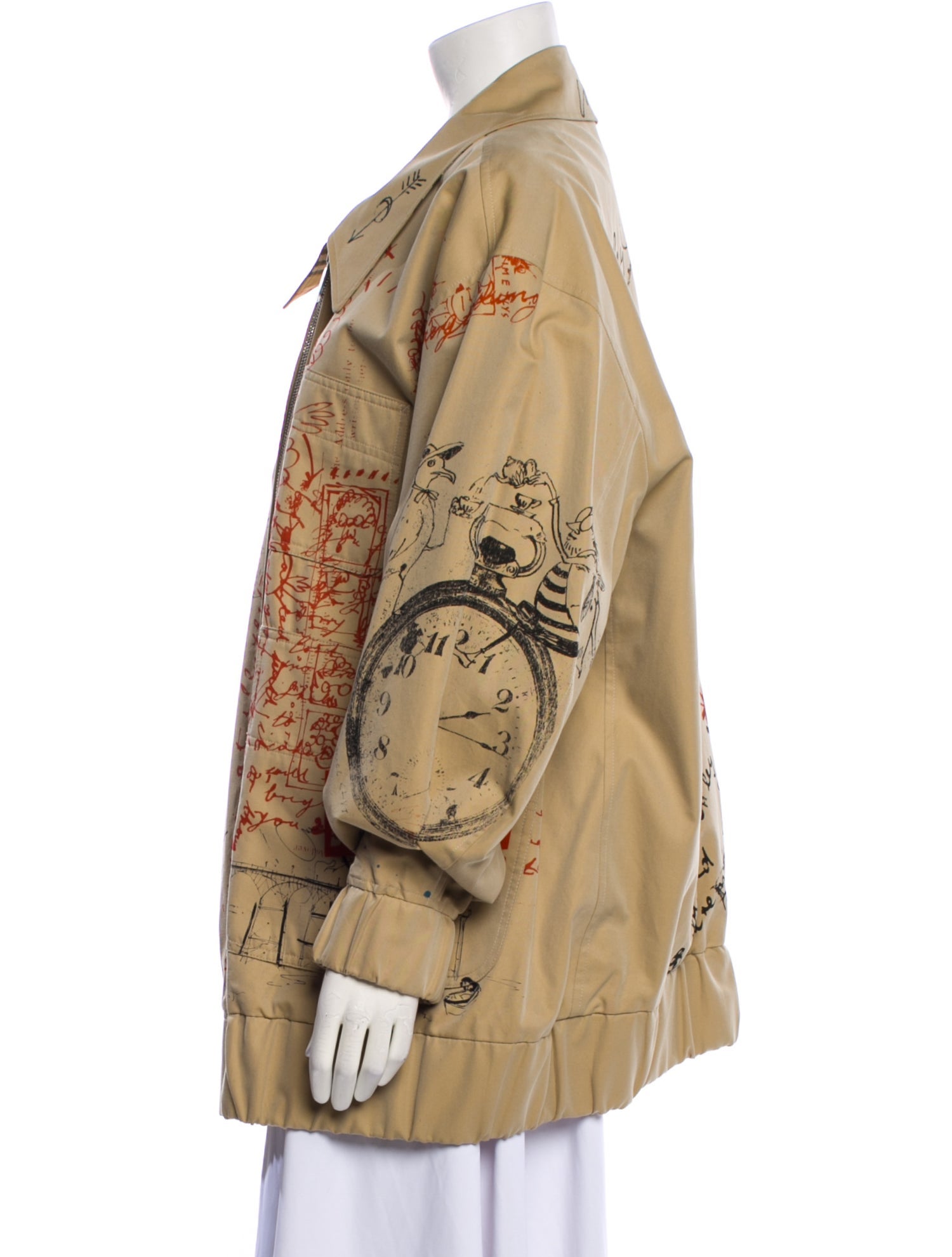 Burberry Printed Utility Jacket