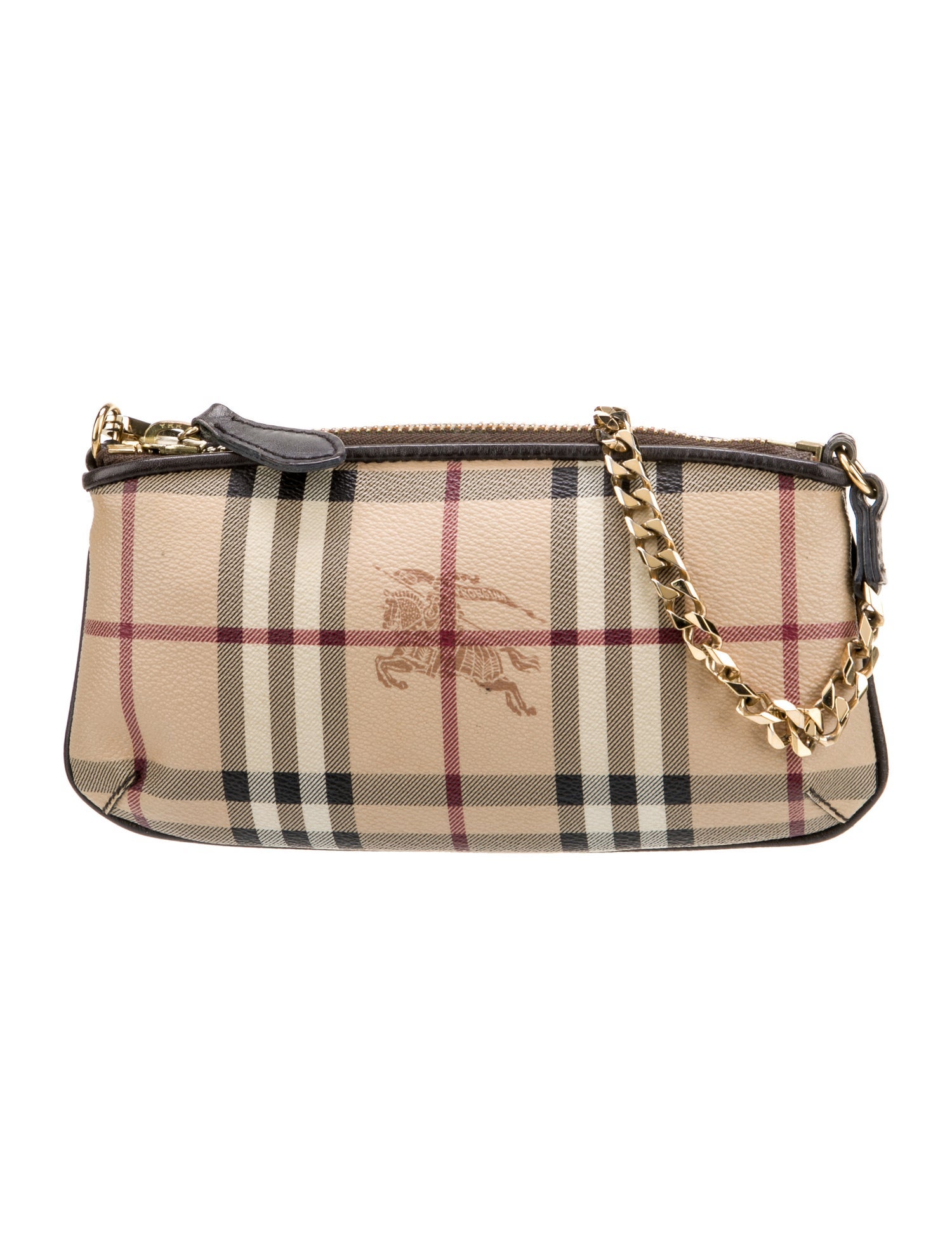 Burberry Haymarket Check Shoulder Bag