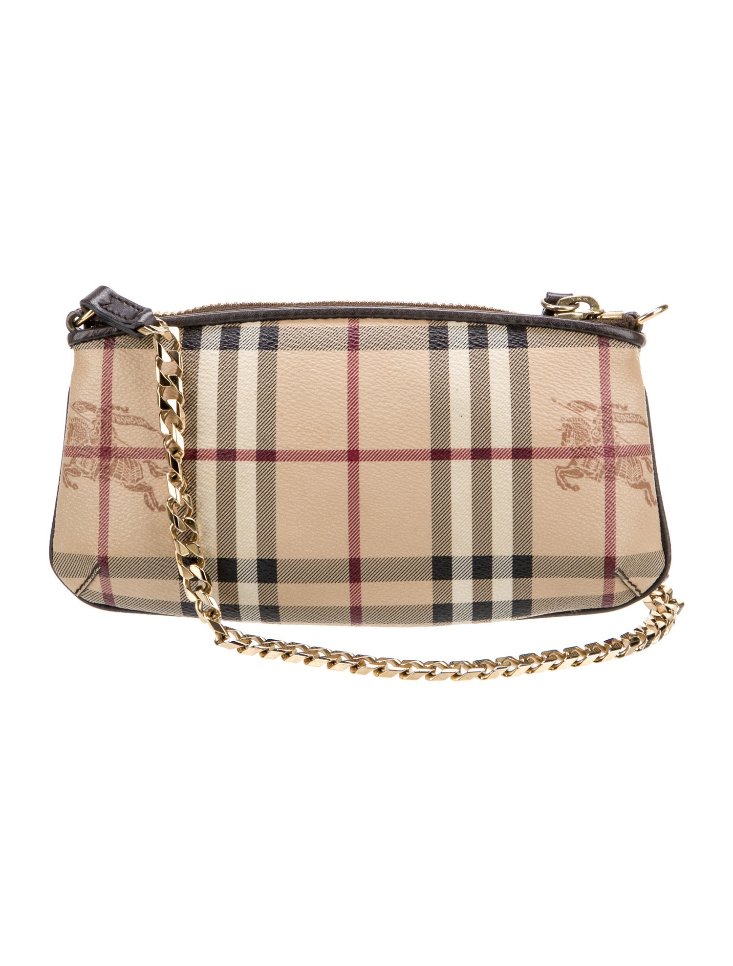 Burberry Haymarket Check Shoulder Bag