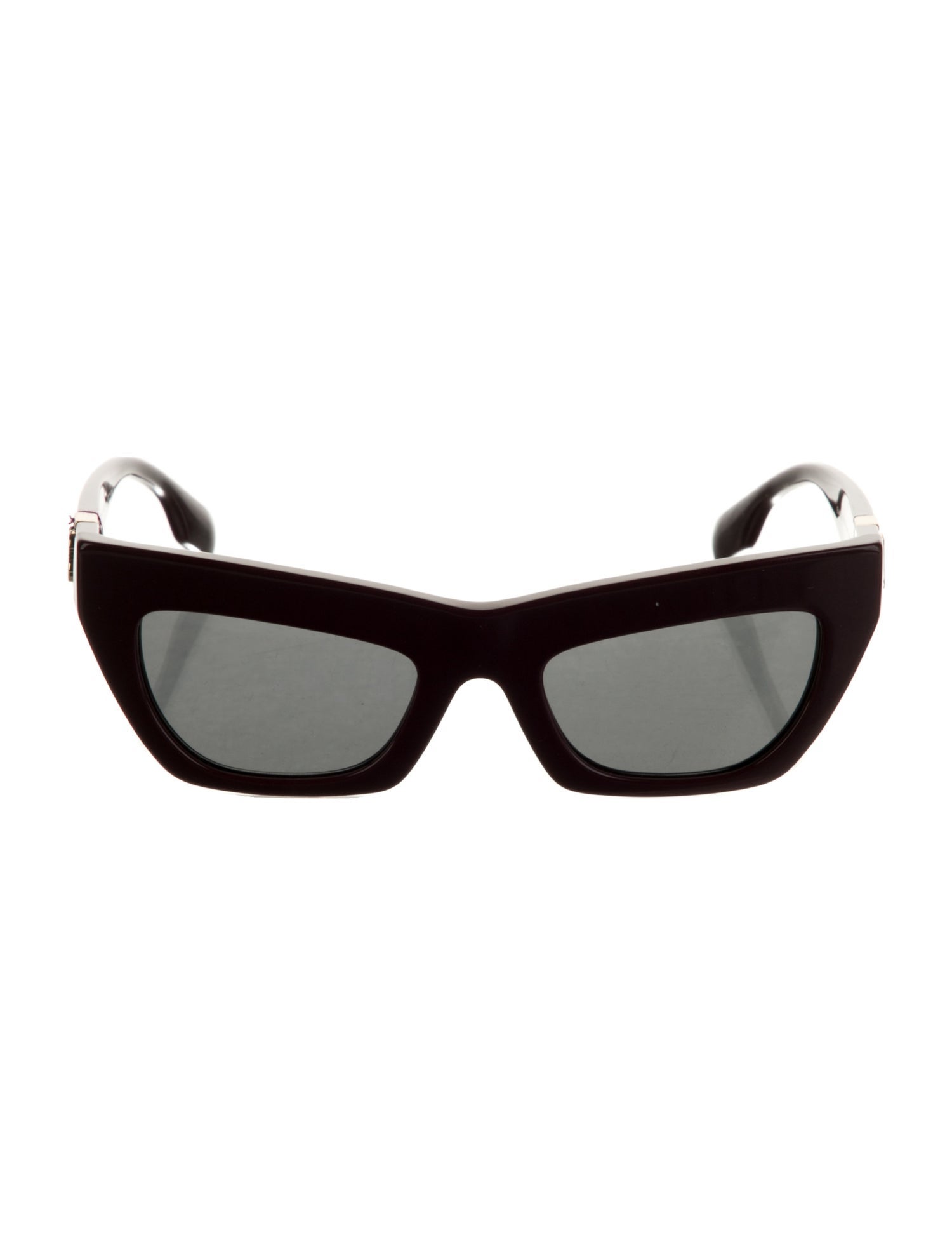 Burberry Signature Logo Cat-Eye Sunglasses