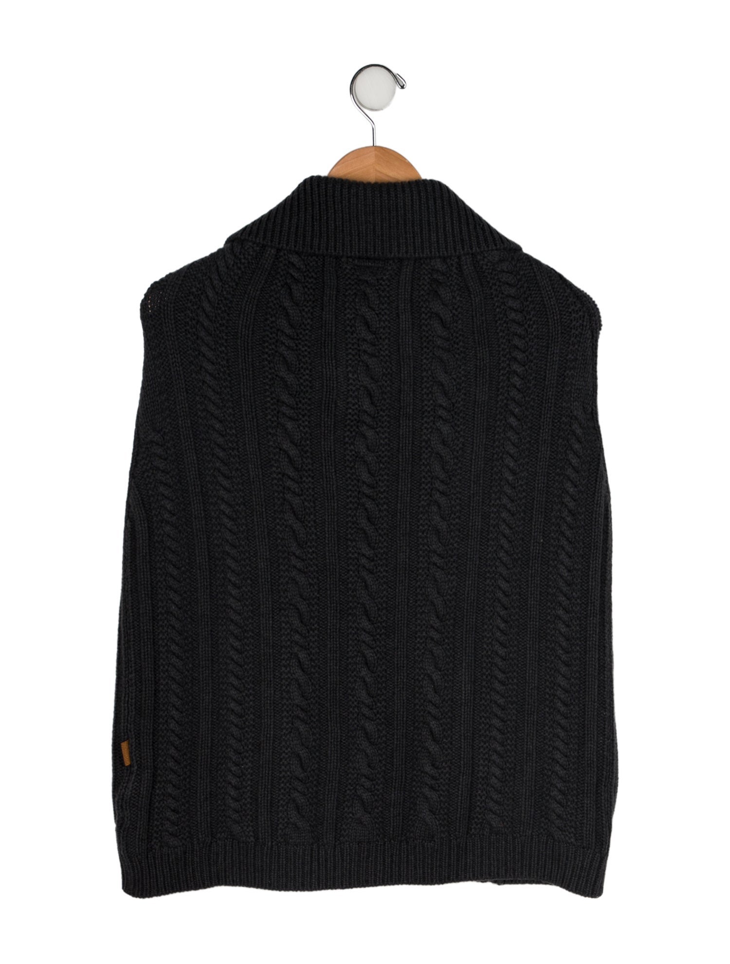 Burberry Boys Cable Knit Poncho