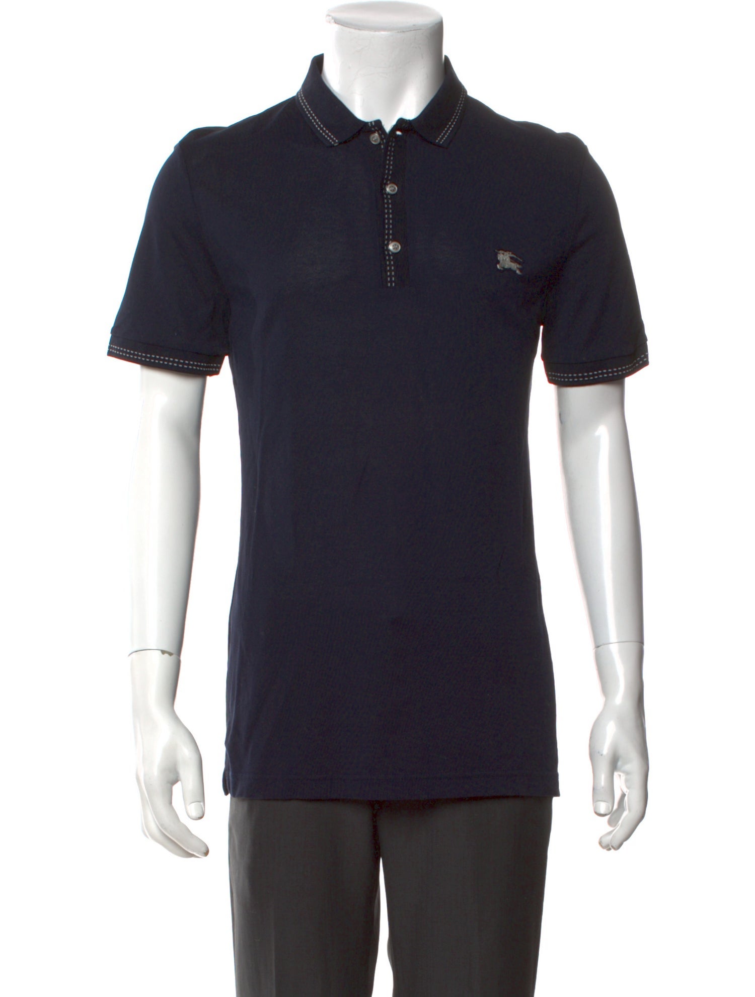 Burberry Collar Short Sleeve Polo Shirt