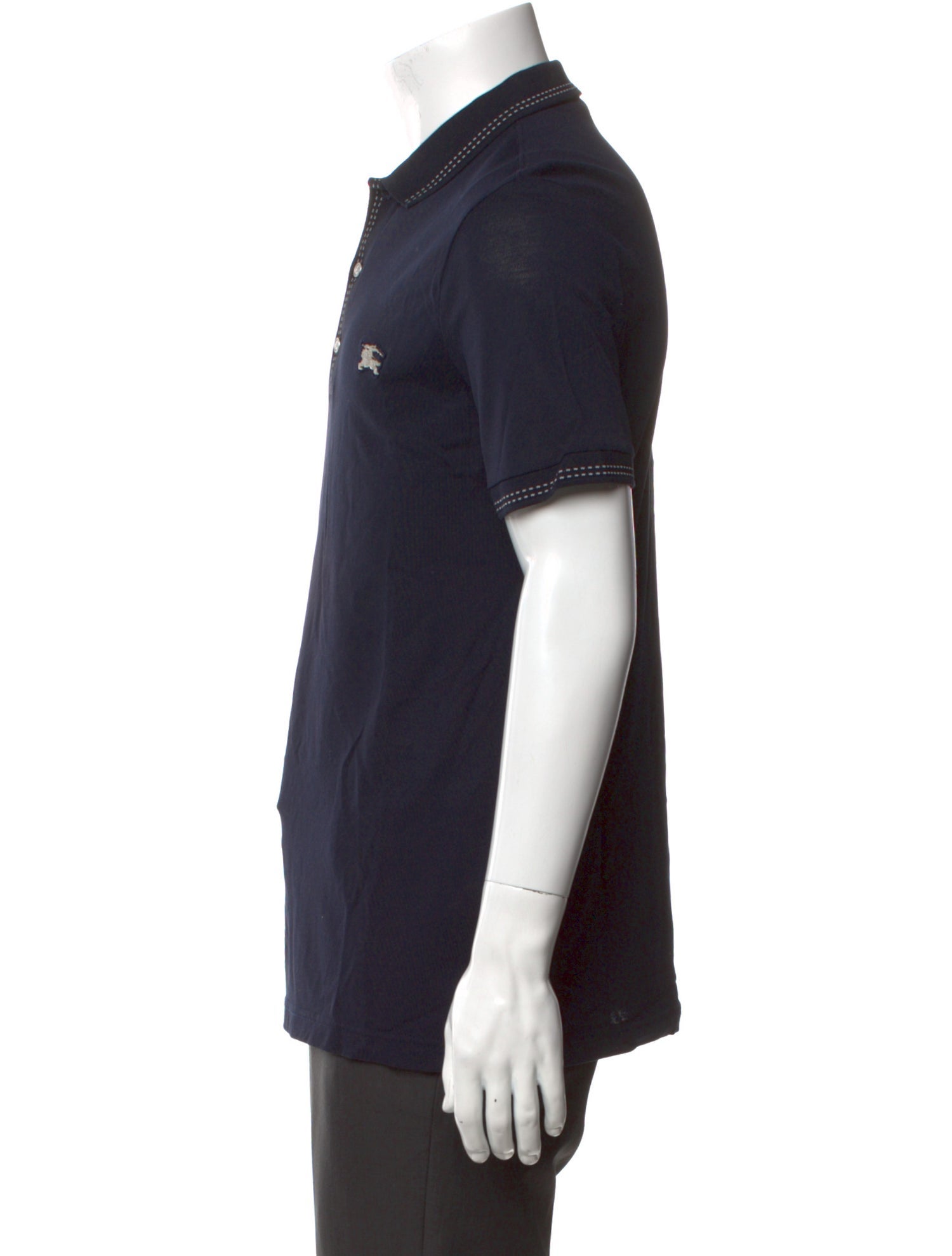 Burberry Collar Short Sleeve Polo Shirt