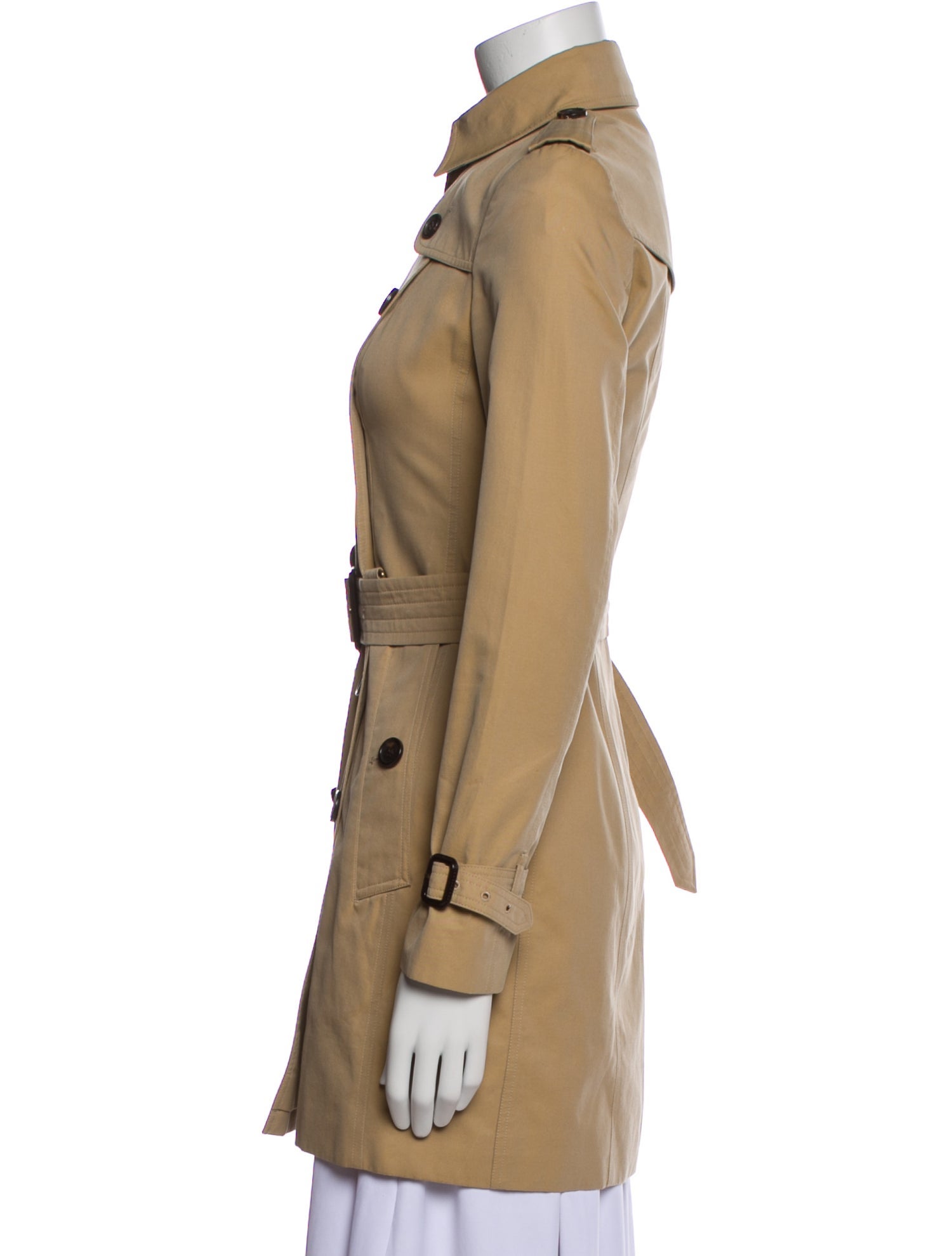 Burberry Sandringham Printed Trench Coat