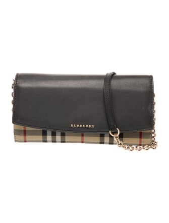 Burberry Haymarket Check Clutch