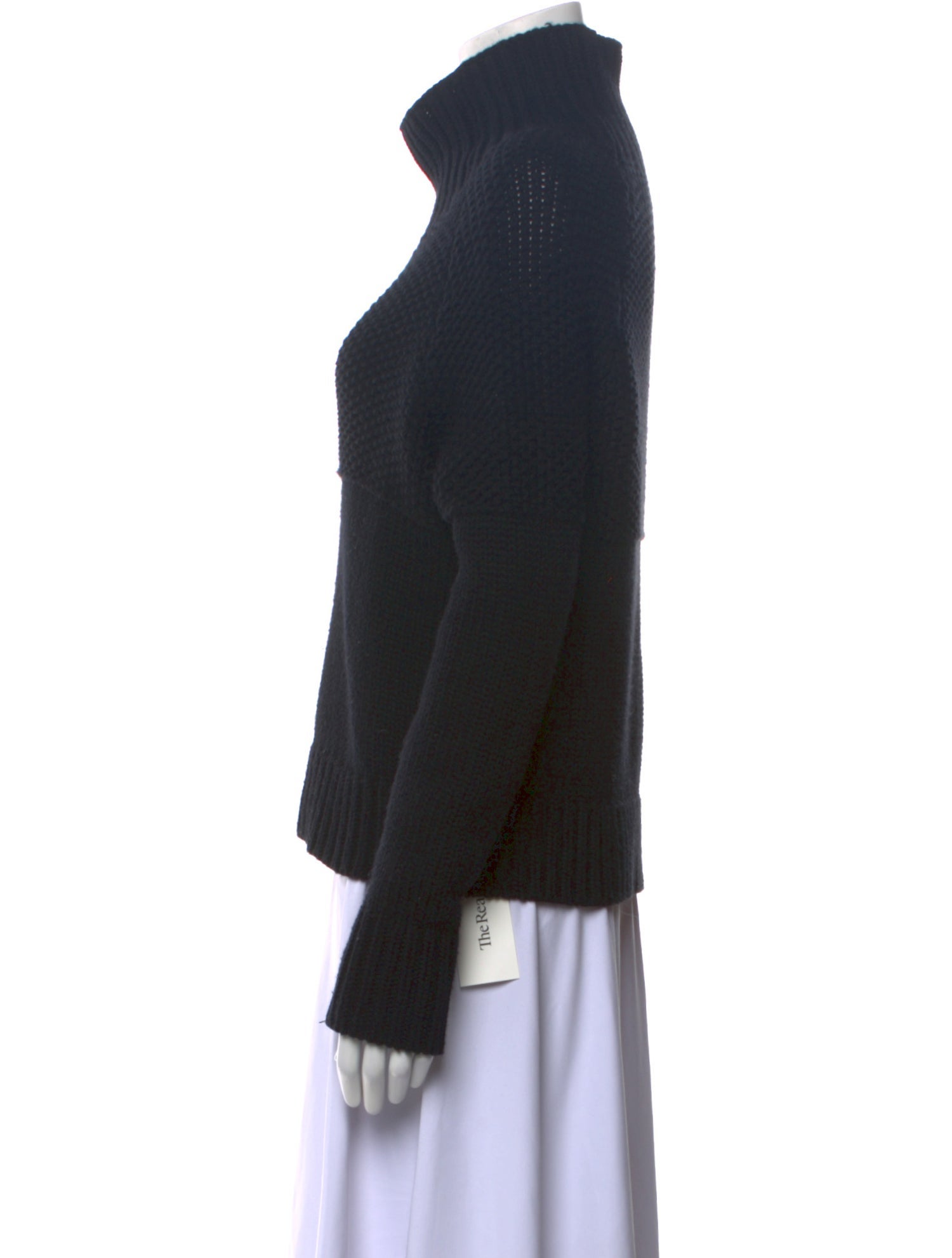 Burberry Cashmere Mock Neck Sweater