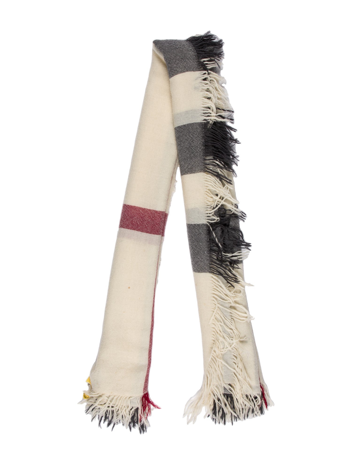 Burberry Merino Wool Super Nova Check Pattern Scarf