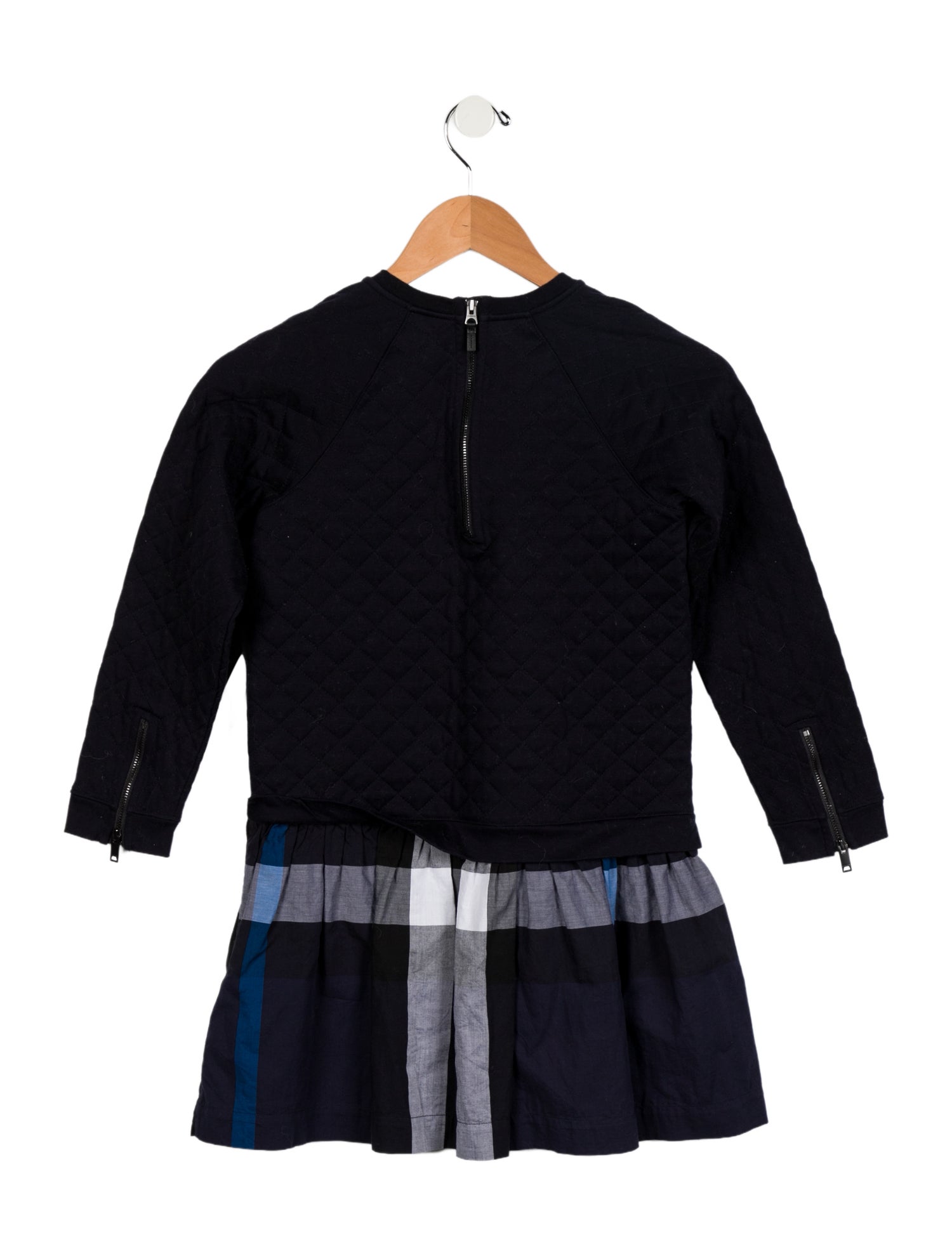 Burberry Girls' Long Sleeve Dress