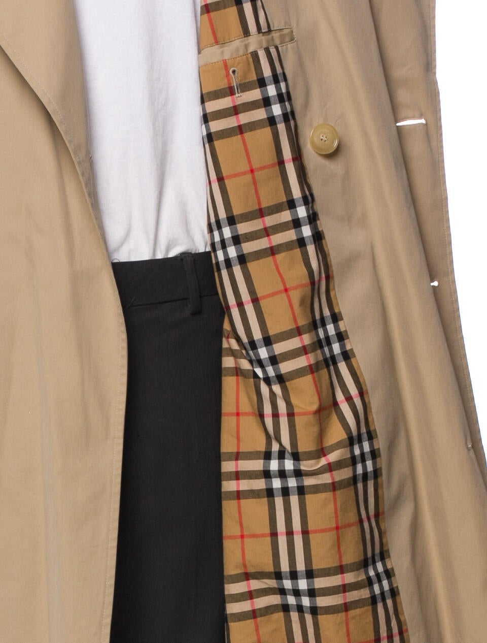 Burberry House Check Pattern Coat