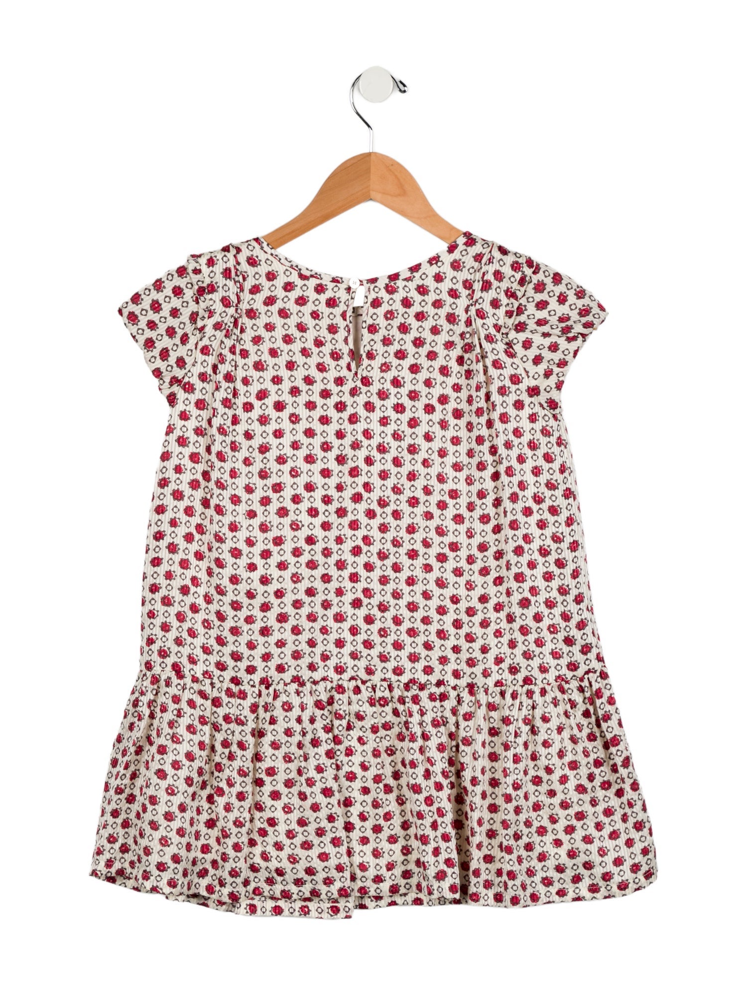 Burberry Girls' Printed Short Sleeve Dress
