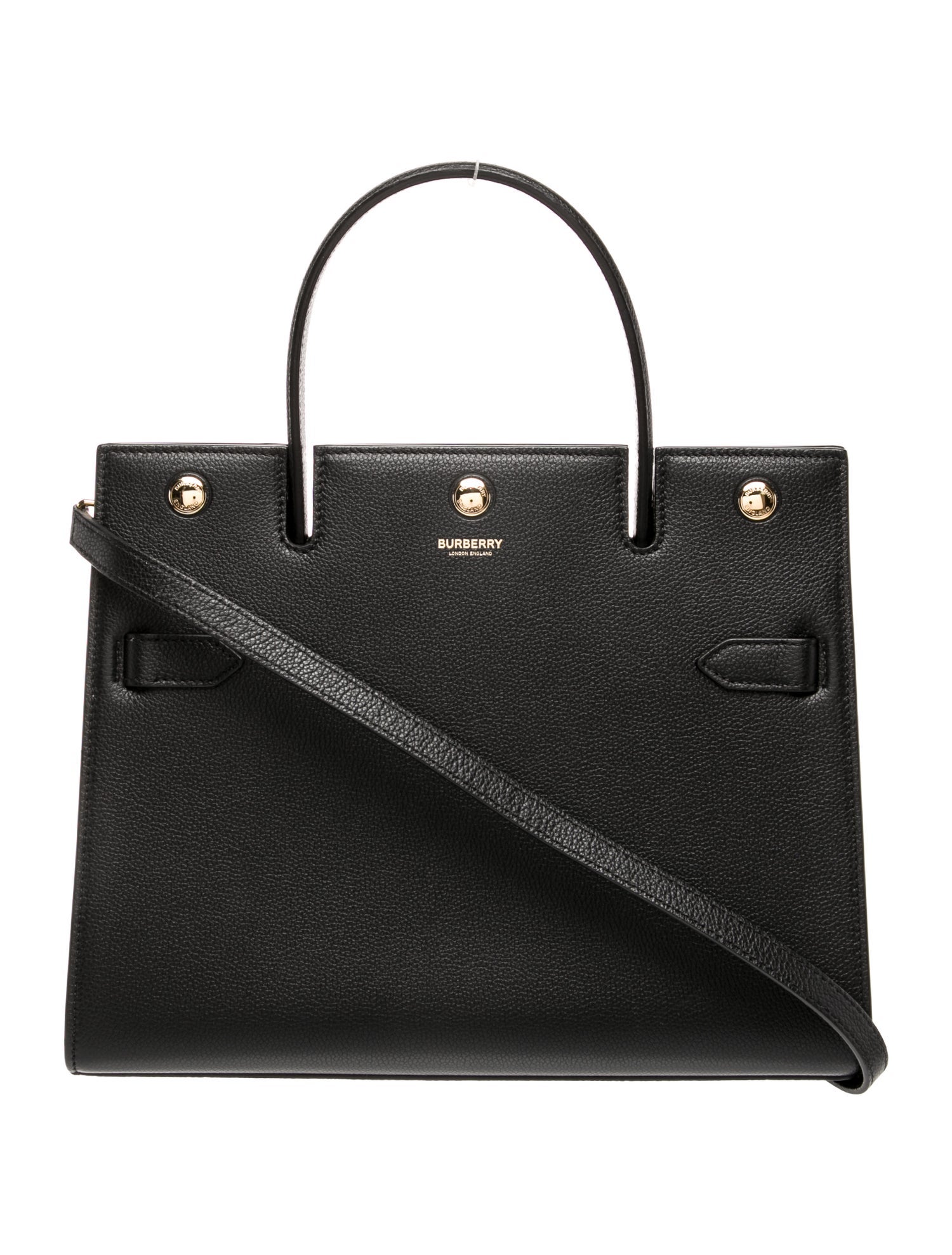 Burberry House Check Title Tote